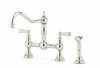 Perrin & Rowe Provence 4756 (Lever Handles Plus Rinse) Kitchen Tap