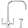 Franke FilterFlow Kubus with Handspray Filter Tap