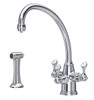 Perrin & Rowe Etruscan 1520 (with Rinse) Filter Tap - Chrome