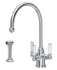 Perrin & Rowe Phoenician 1560 (with Rinse) Filter Tap - Chrome