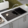 Franke Basis BFG651 Fragranite Onyx Kitchen Sink (Reversible)