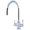 Perrin and Rowe Phoenix 3 in 1 Instant Hot Water Tap with C Spout, Digital Tank and Filter