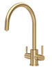Perrin and Rowe Phoenix 3 in 1 Instant Hot Water Tap with C Spout, Digital Tank and Filter