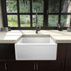 Chambord Philippe I White Ceramic Kitchen Sink