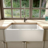 Chambord Philippe II White Ceramic Kitchen Sink