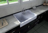 Chambord Francois I White Ceramic Kitchen Sink