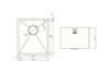 1810 Zenuno 340U Deep Kitchen Sink