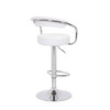 Zenith Bar Stool White