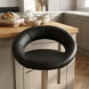 Sorrento Kitchen Bar Stool Black
