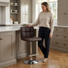 Allegro Bar Stool Brown