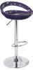 Sorrento Swivel Bar Stool Purple