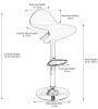 Abele Bar Stool Zebrano