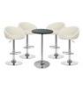 Luca Bar Stool and Como Table Package