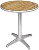 Round Ash Top Bar Table