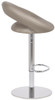 Deluxe Sorrento Kitchen Bar Stool Grey