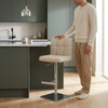 Deluxe Allegro Bar Stool Cream
