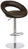Deluxe Sorrento Leather Bar Stool Brown