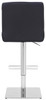 Deluxe Snella Leather Bar Stool Black