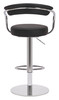 Deluxe Zenith Bar Stool Black