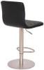 Deluxe Aldo Brushed Bar Stool Black