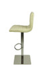 Deluxe Aldo Bar Stool Cream Square Base