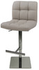 Deluxe Allegro Bar Stool Grey Square Base