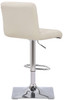 Deluxe Luscious Bar Stool Cream Square Base