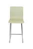 Giola Fixed Height Curved Bar Stools Cream