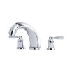 Perrin & Rowe 3855 7" Three Hole Bath Mixer Tap, Lever Handles