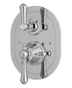 Perrin & Rowe 5756 Concealed Thermostatic Shower Valve, Lever Handles - Chrome