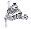 Perrin & Rowe 5550 Exposed Thermostatic Shower Valve, Lever Handles - Chrome