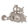 Perrin & Rowe 5752 Exposed Thermostatic Shower Valve, Cross Handles