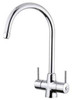 Franke Luisina RX400319-015 Cruciform Mixer tap chrome