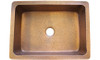 Eclectica Mayenne Single Bowl Copper Kitchen Sink