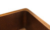 Eclectica Toulouse Single Bowl Copper Kitchen Sink