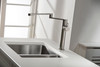 Abode Matrix R15 One and a Half Bowl LH Main Bowl in Stainless Steel Sink