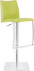 Eccellente Signature Real Leather Bar Stool Lime Green