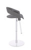 Eleganza Signature Real Leather Bar Stool Charcoal