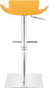 Favoloso Signature Real Leather Bar Stool Mustard