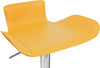 Favoloso Signature Real Leather Bar Stool Mustard