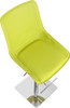 Magnifico Signature Real Leather Bar Stool Lime Green