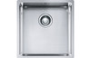 Ex Display Range Franke Box BXX 110 40 1B Undermount Sink - Stainless Steel