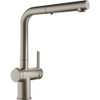 Franke ACTIVE Twist L Spout Dual Spray Pull Out Mixer Tap with Integrated Twist Waste Control