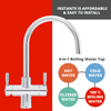 Franke Instante 4-in-1 Boiling & Filtered Water Kitchen Mixer Tap