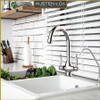 Austen & Co. Girona Brushed Chrome Kitchen Mixer Tap