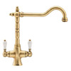 Franke Cotswold Mixer Kitchen Tap Brass