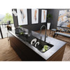 Franke Mythos Masterpiece J Pull Down Spray Tap - Anthracite