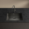 Franke Mythos Masterpiece J Pull Down Spray Tap - Anthracite