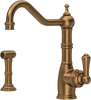 Perrin & Rowe Aquitaine 4746 (with Rinse) Kitchen Tap - English Bronze