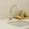 Perrin & Rowe Etruscan 4320 Kitchen Tap - Nickel